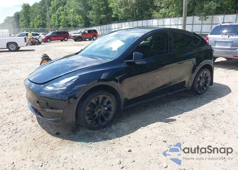 2023 Tesla Model Y Awd/Long Range Dual Motor All-Wheel Drive из США, поврежденный, VIN 7SAYGDEE1PA128401